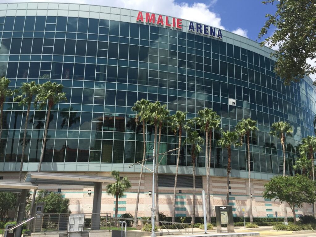 Amalie Arena guide Itinerant Fan