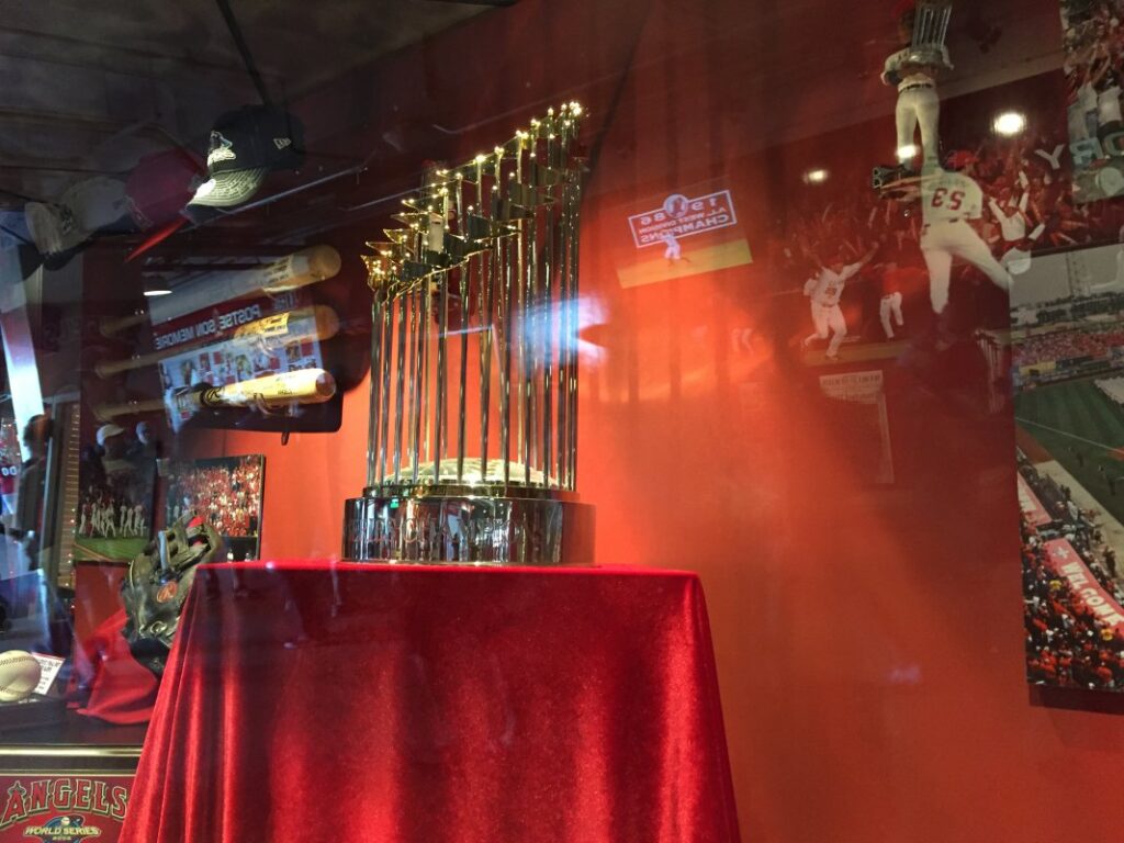 Angels Stadium Christmas Lights 