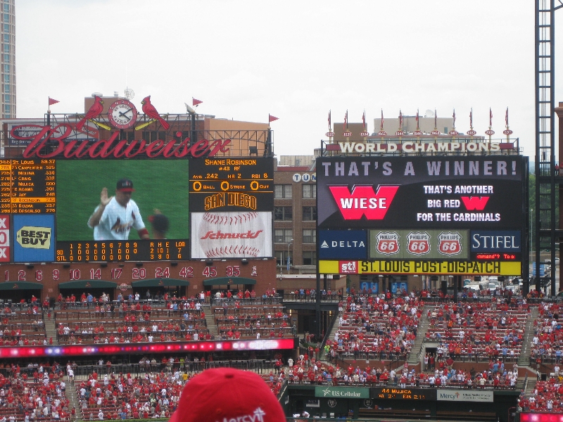 Busch Stadium guide Itinerant Fan