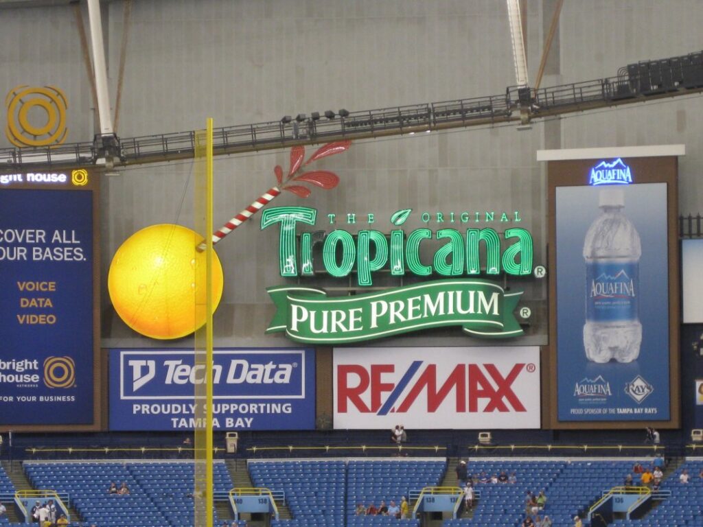Tropicana Field guide Itinerant Fan