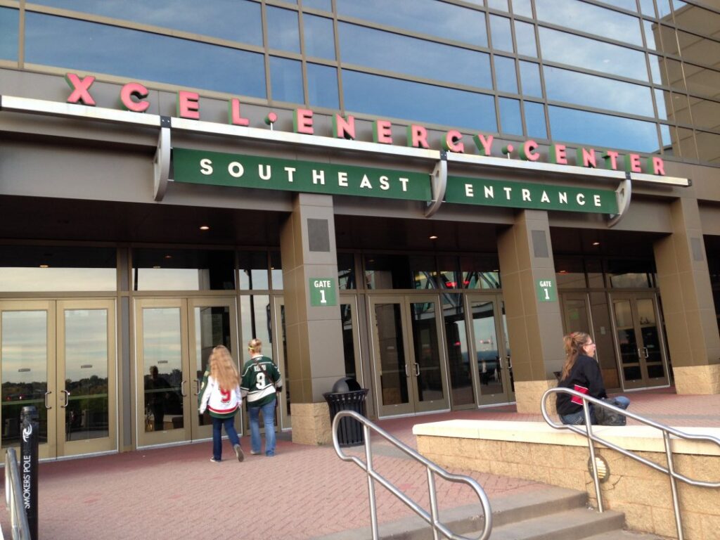 Xcel Energy Center Address
