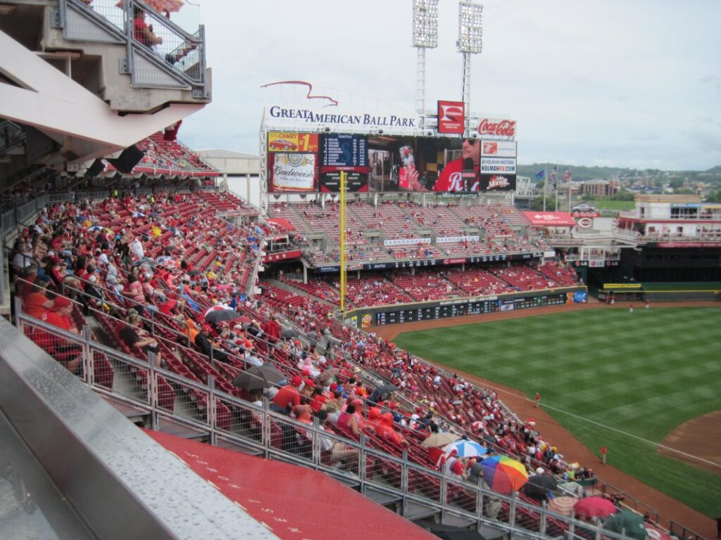 Great american ball park photo gallery the itinerant fan